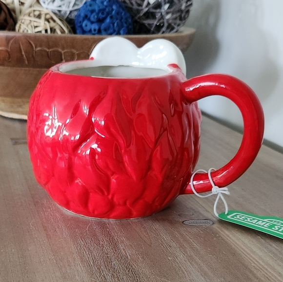 โ Sesame Street Elmo Coffee Mug โ Large, NWT, Hand Painted Muppet Character - Picture 4 of 15
